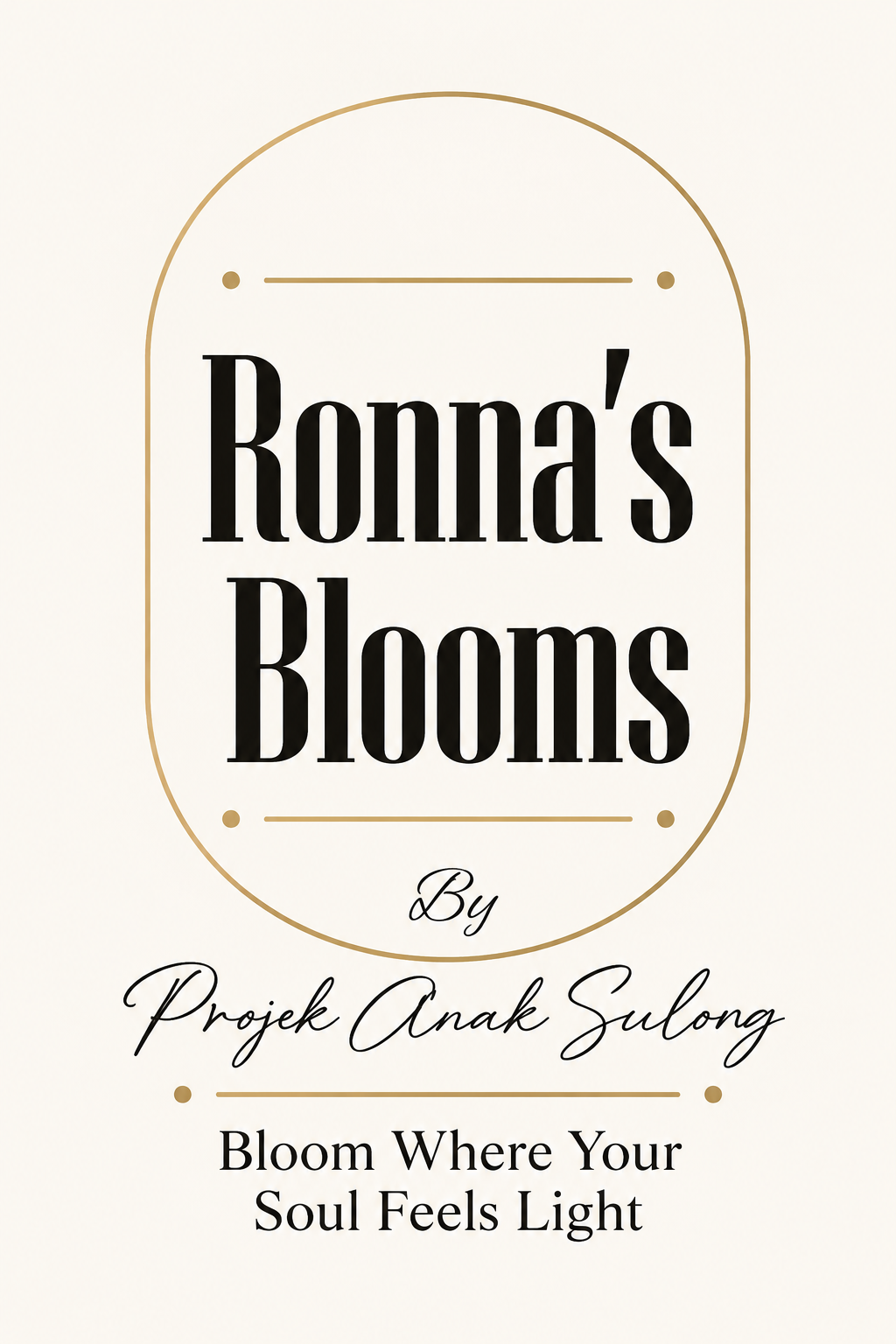 Ronna's Blooms logo